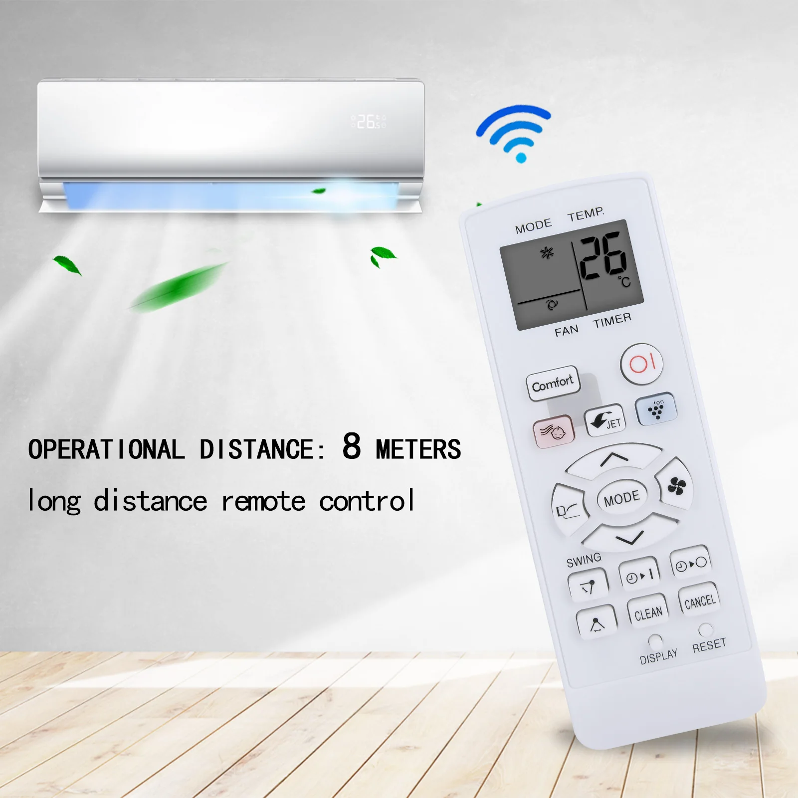 

New CRMC-A901JBEZ Remote Control For Sharp Air Conditioner