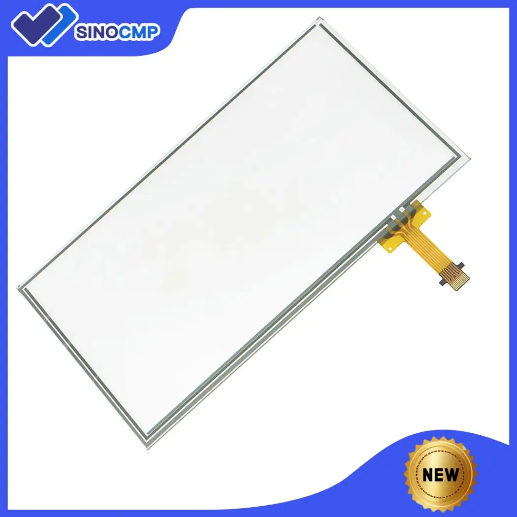 

6,1-дюймовый сенсорный экран, стеклянный дигитайзер для Toyota RAV4 2014-2018 Fujitsu Ten Radio, модель C060VTN01, восстановление полного сенсорного экрана