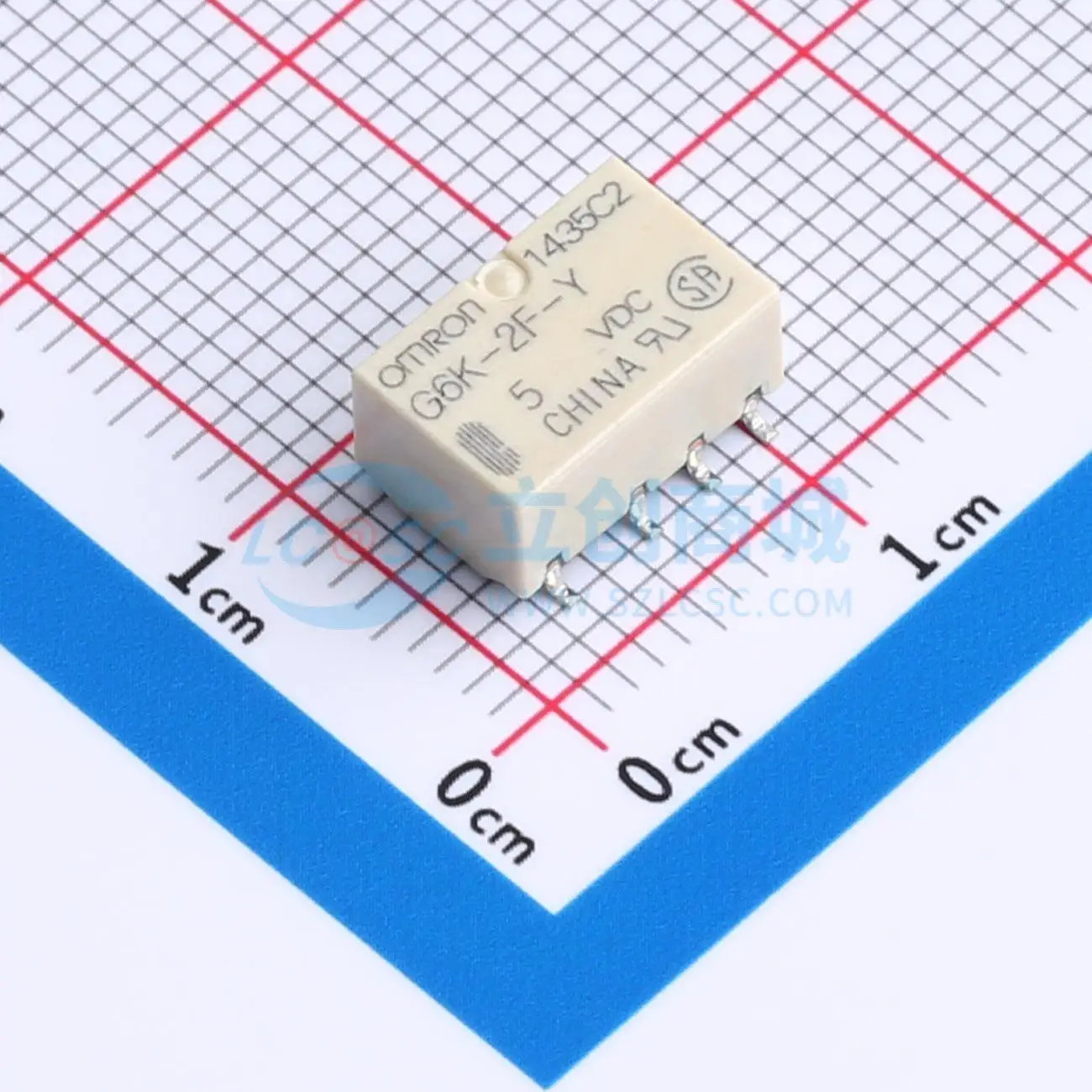 11pcs G6K-2F-Y-TR-5VDC 5V SMD 10x6.5mm DPDT Signal Relay PCB Electronic Switch