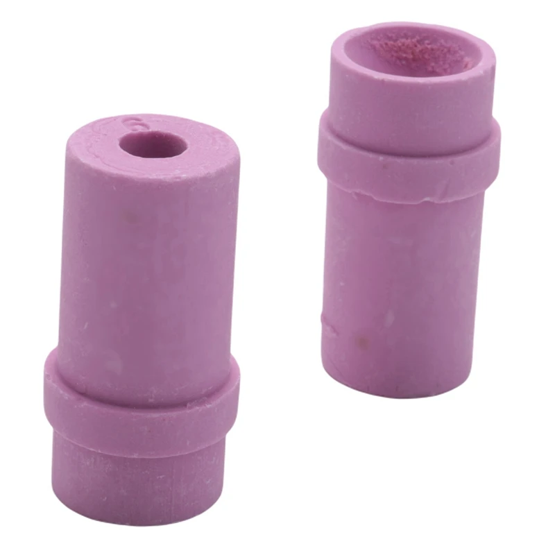 80 Pcs Ceramic Sandblaster Nozzle Air Siphon Sand Blasting Tools Sandblasting Parts Ceramic Nozzle(6Mm)