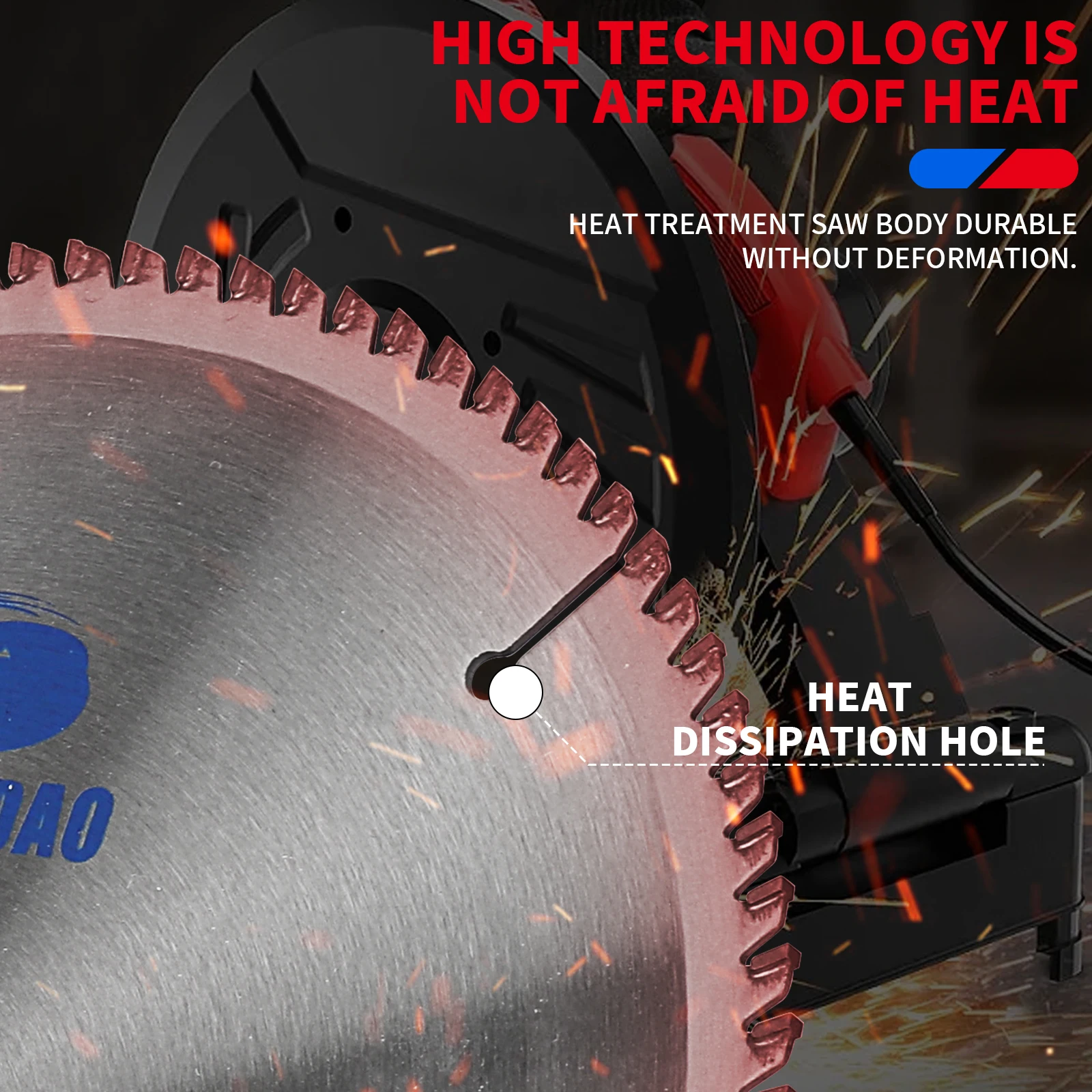 1PC Kreissäge Klinge Rad Discs Für Holz Schneiden 110mm Hartmetall Trennscheibe Holz Sägeblatt – Detail 7