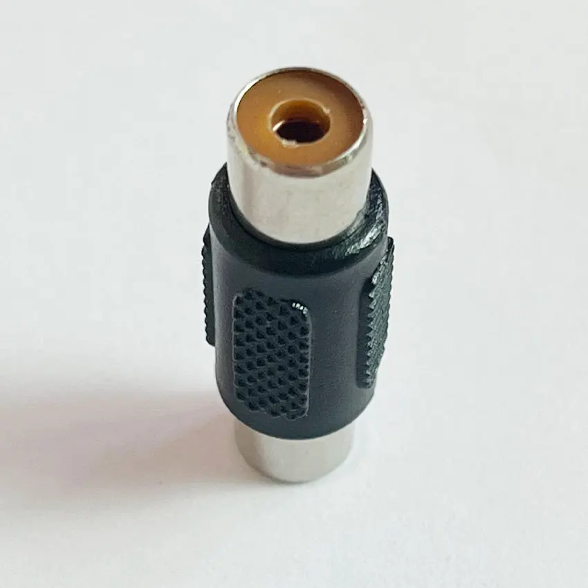 

1/5/10Pcs RCA female to female Audio Connector Adapter Plug video Coupler AV cable for CCTV camera