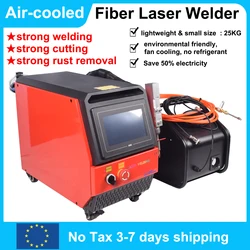 700W Air Cooled Laser Welder Handheld Fiber Laser Welding Machine 4 in 1 Cutting Welding Cleaning for Metal Air Cooling Laser