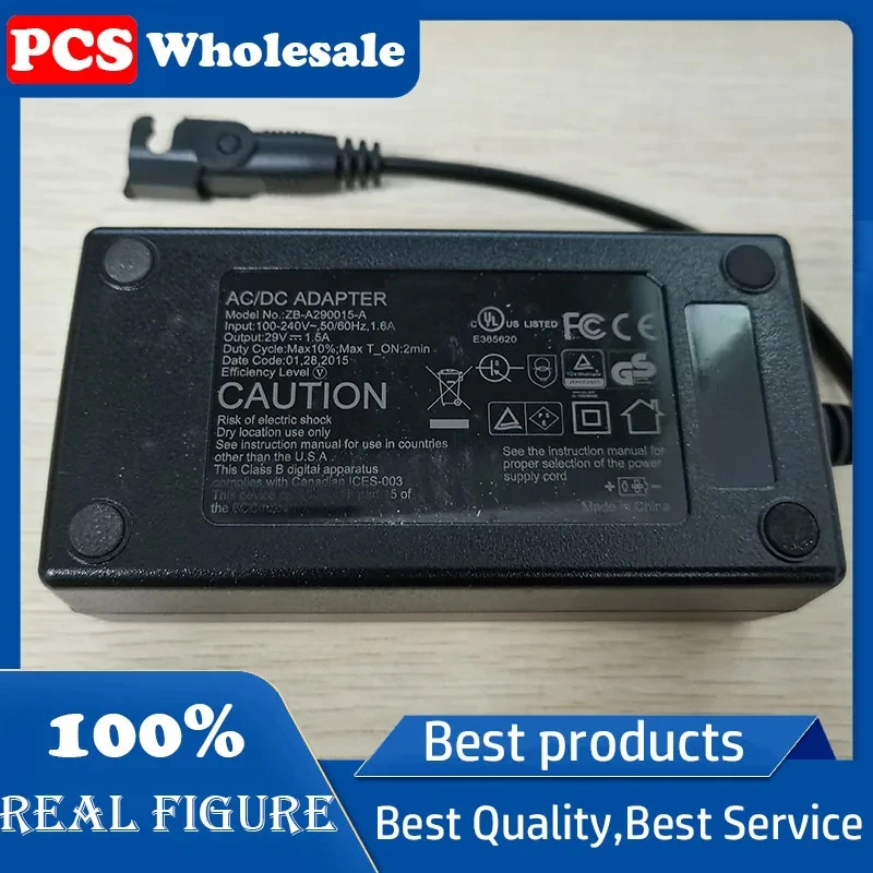 Original 29V1.5A power adapter ZB-A290015-A electric sofa chair massage bed charger