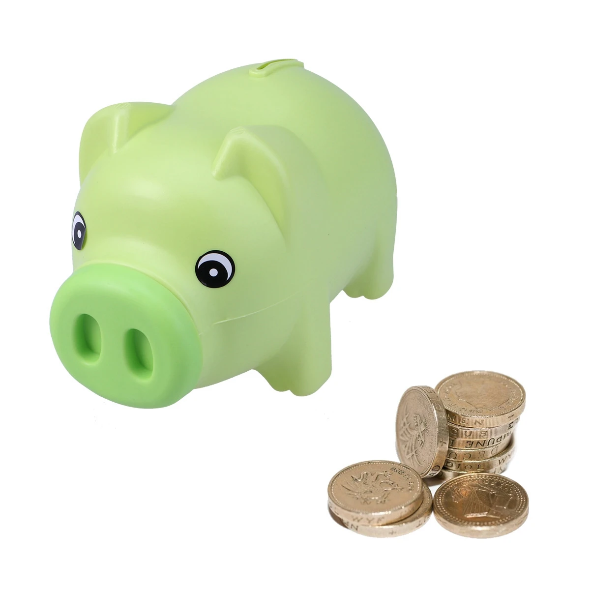 

Plastic Piggy Bank Saving Pot Money Box Nursery Decor Birthday Christmas Gift for Saving Pot