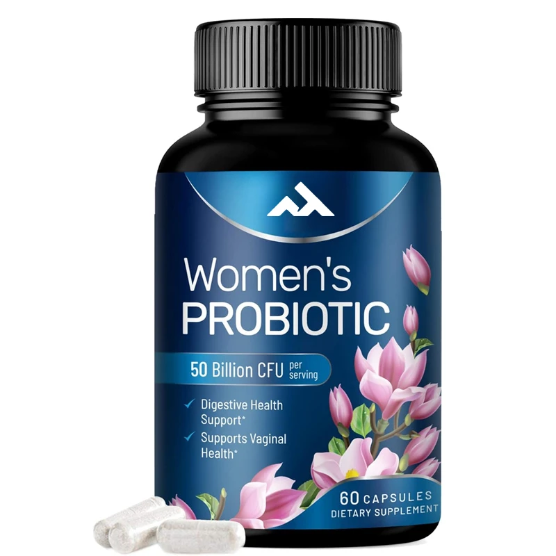

Female Probiotics Promote Digestive Health - Digestive and Female Health Support, 50 Billion Colony Forming Units -60 Capsules