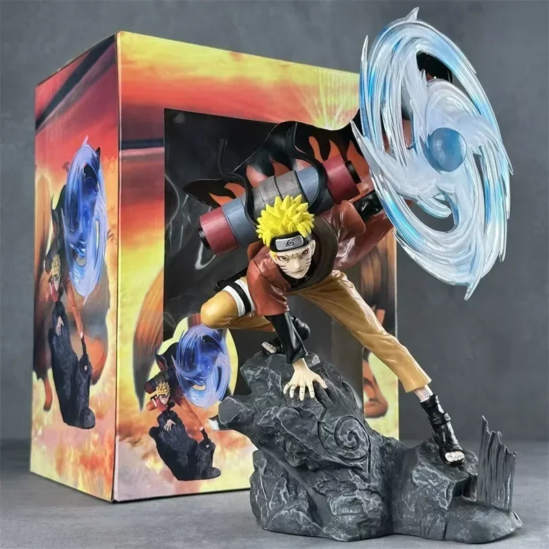 Наруто Аниме Фигурка naruto Rasengan sennin mode игрушки модель Статуя Коллекция Фигурки Настольное украшение Подвеска Детский подарок