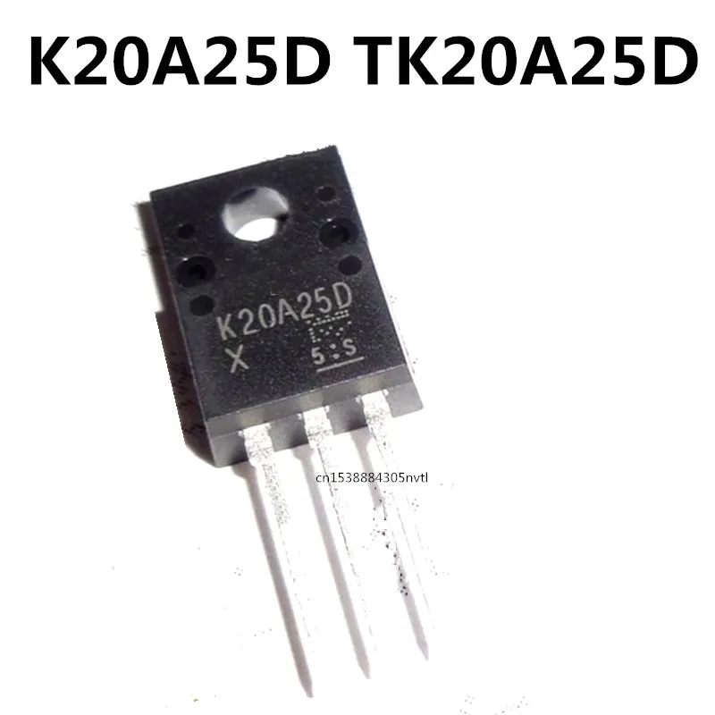 Original 10pcs/ K20A25D TK20A25D  TO-220F 250V 20A