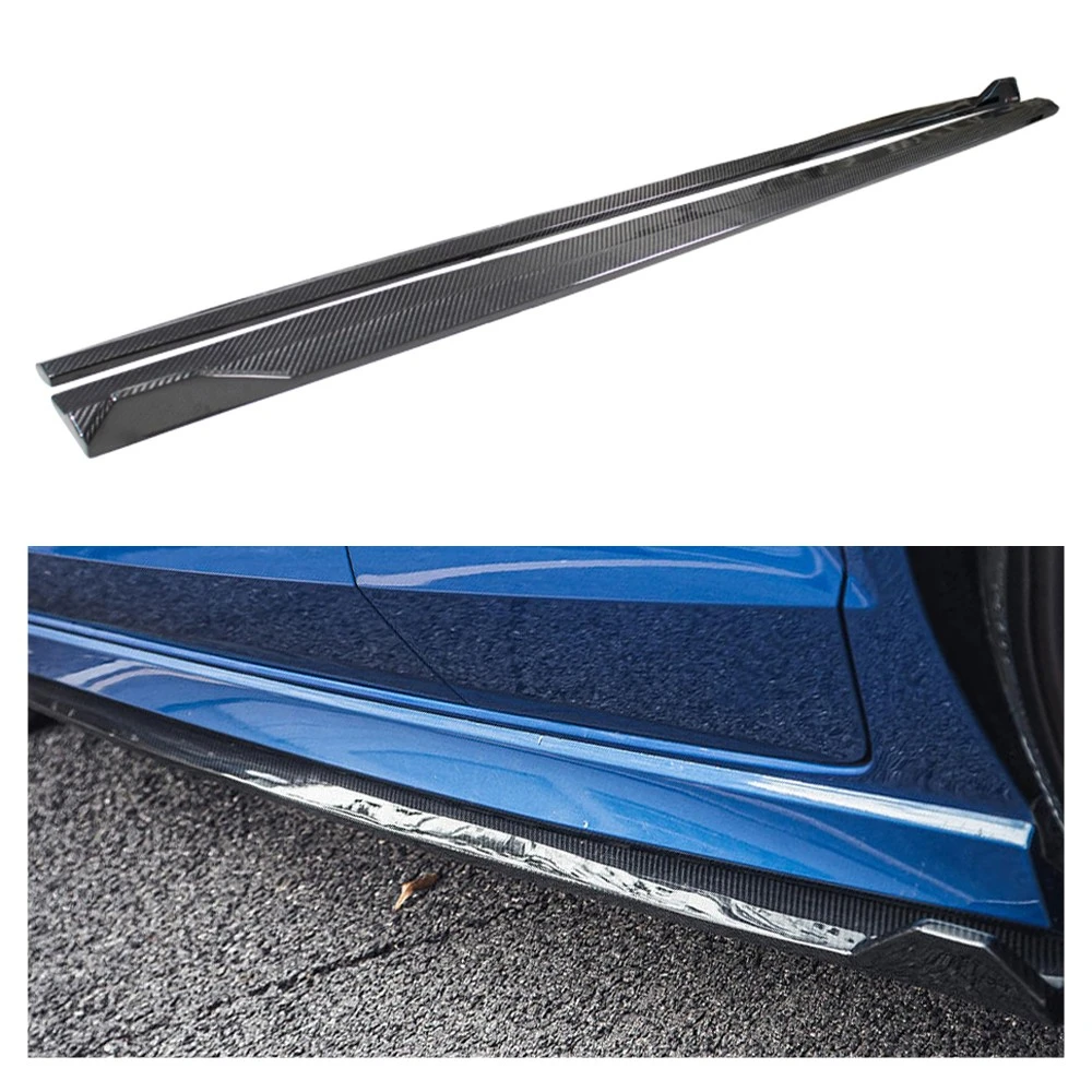 

Совершенно новый комплект кузова из сухого углеродного волокна RS3 2017-2019, новый автомобильный бампер, боковые юбки, удлинение для Audi A3 S3 RS3