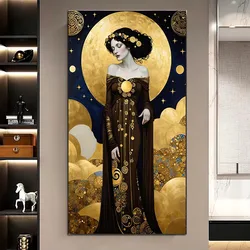 Gustav Klimt Woman Inspired 5D Diamond Art Painting Kits Large Size New 2024 Full Diamond Embroidery Cross Stitch Kit Home Decor