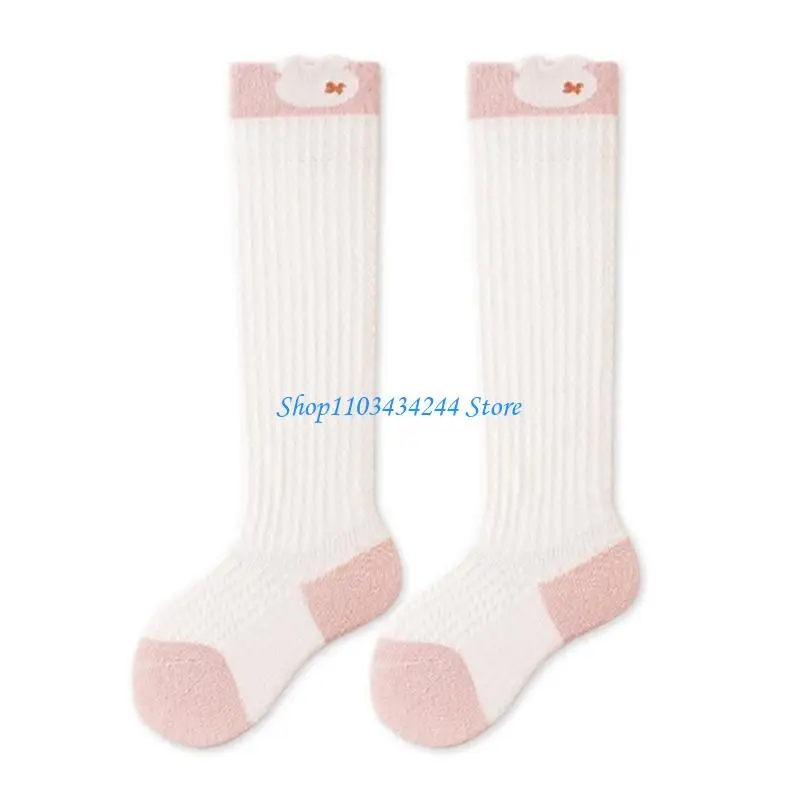 

Baby Socks Toddler Not Slip Sokcs Elastic Designs Socks Kids Over Knee Socks set