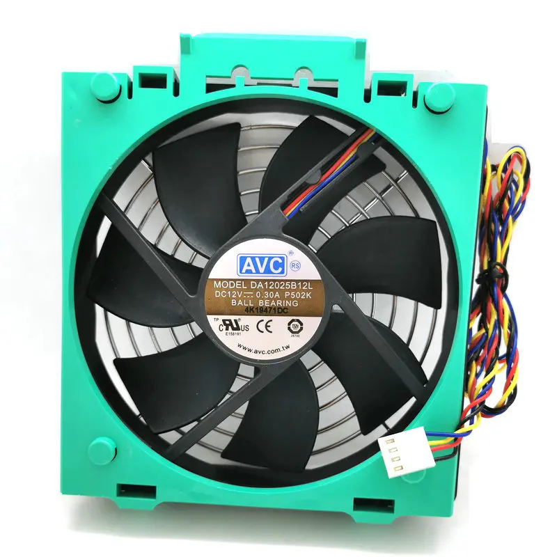 New Original for AVC12cm DA12025B12L 12025 12v 0.3a cooling fan 120*120*25mm 4wire hzdo