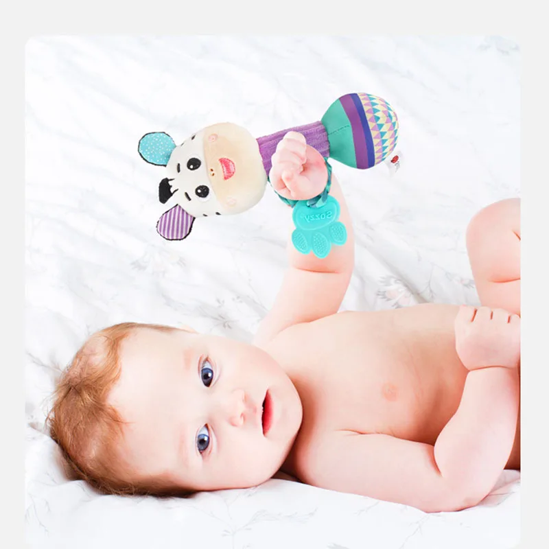 Juguetes Educativos Montessori para bebés de 0 a 12 meses, sonajeros para bebés, mordedor, juguetes de desarrollo para bebés de 6 a 24 meses