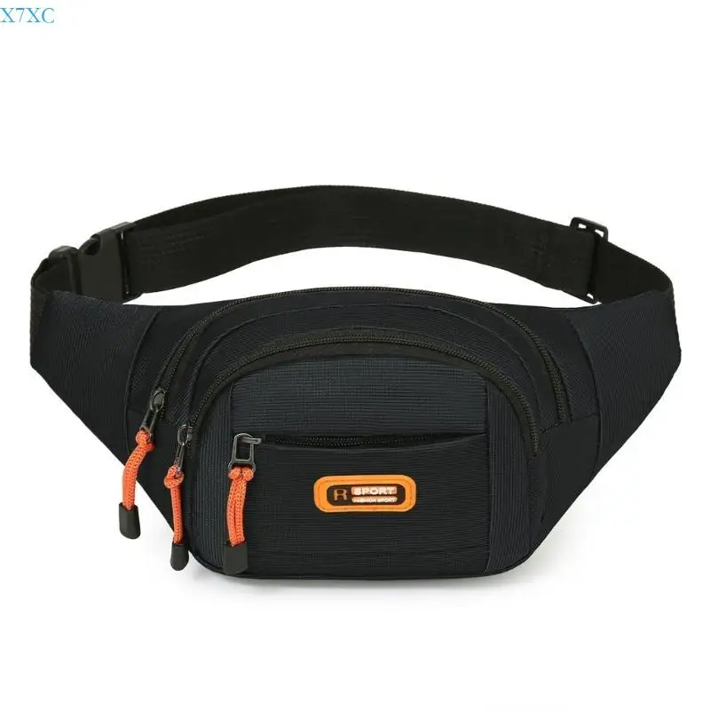 

X7XC Multifunctional Waist Bag With Large Storage Area Chest Pack Casual Crossbody Purse Adjustable Strap For Men And Women