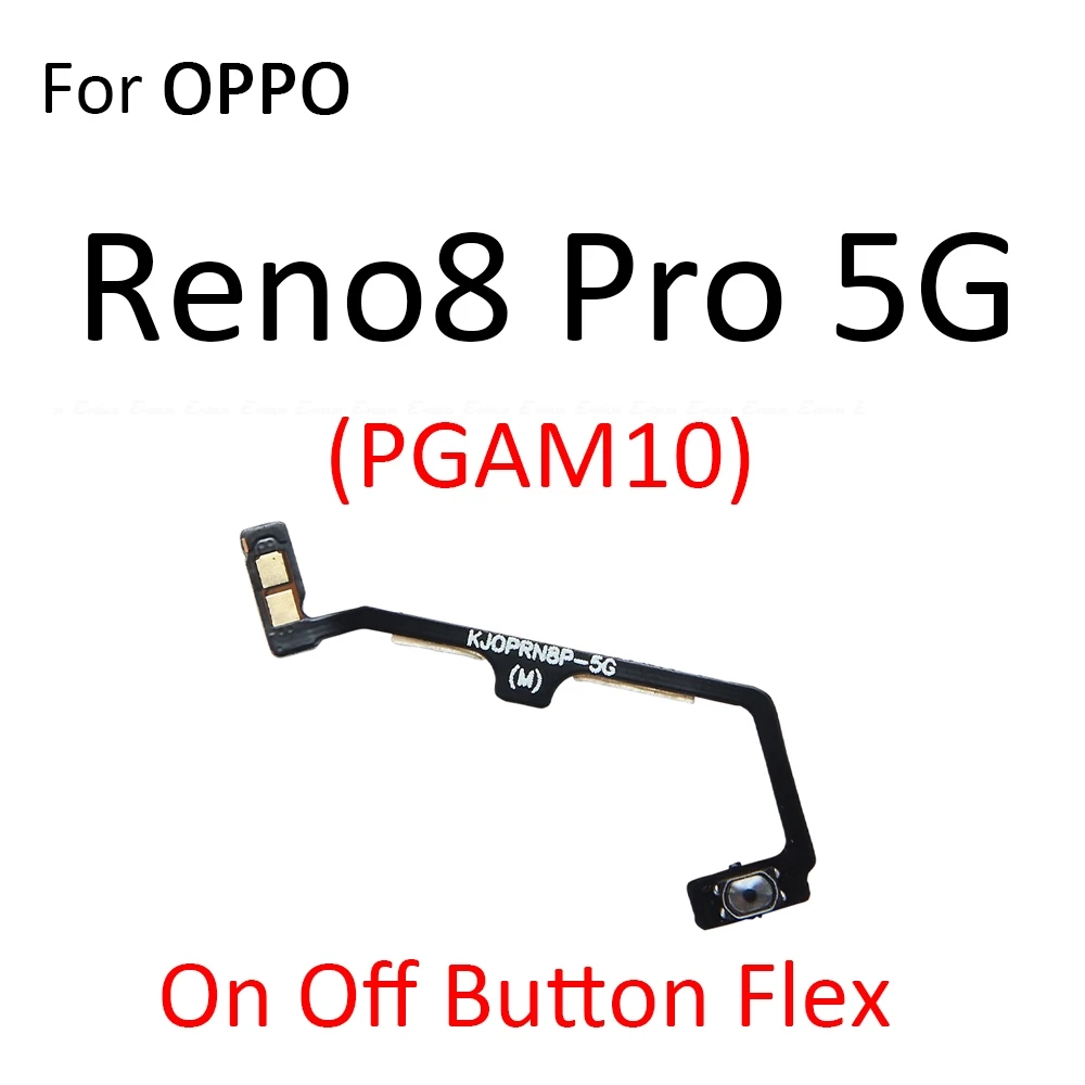 Przycisk Głośności Włącznik Wyłącznik Taśma Flex do OPPO Reno 7 8 Reno7 Reno8 Pro T 5G 4G Części Zamienne