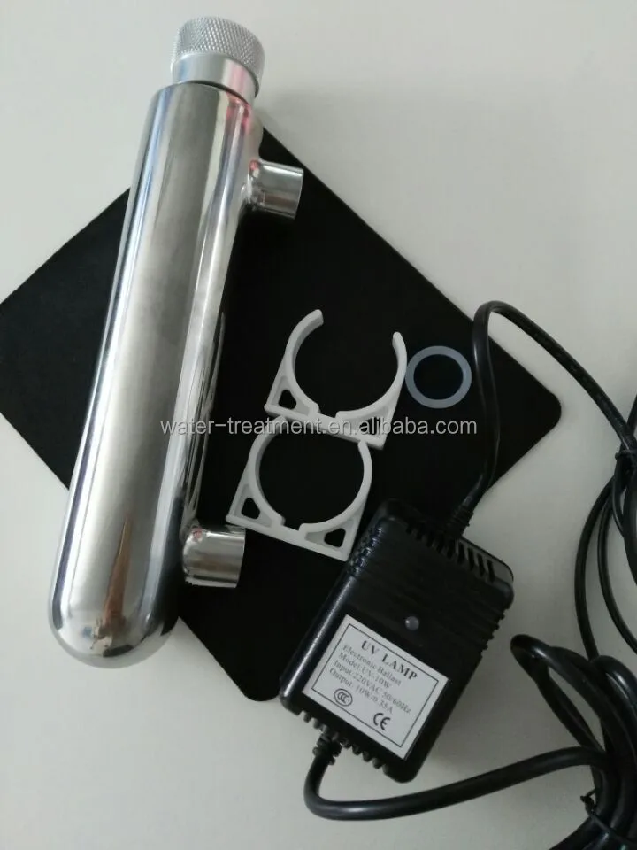 التعقيم بالأشعة فوق البنفسجية 304 الفولاذ المقاوم للصدأ مياه الشرب 360 واط 30 م 3 / ساعة معالجة المياه نظام تصفية حمام السباحة حمام سباحة
