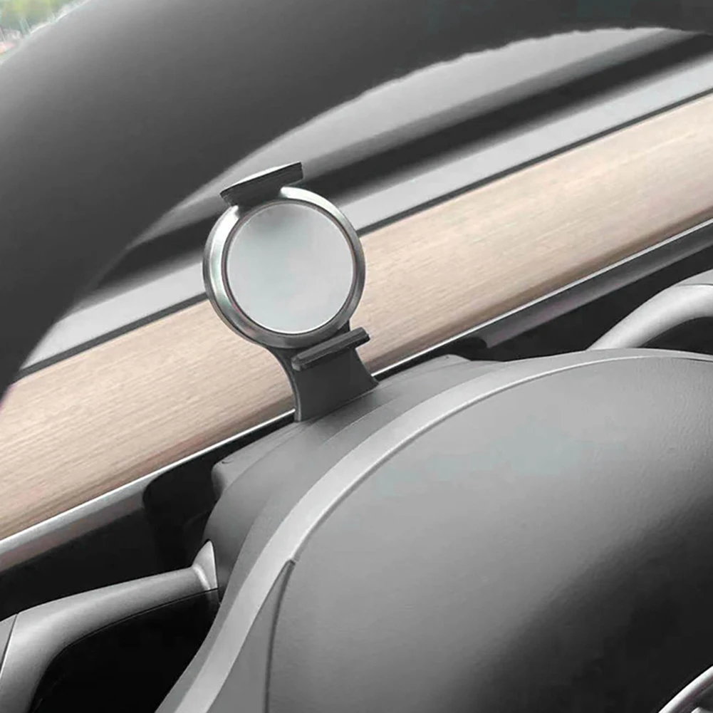 Imagem -05 - Carregador sem Fio do Volante do Carro Painel do Telefone Fast Wireless Charging Pad Suporte do Telefone Suporte para Tesla Model y 15w