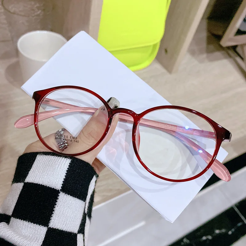 

Ultralight Blue Light Proof Presbyopic Glasses Women Computer Anti Blue Light Reading Eyeglasses HD Resin Full Frame Eyewear