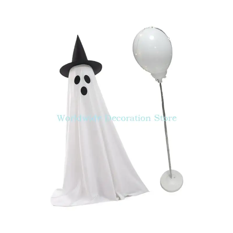 Q39B Halloween Decorations Outdoor, Pumpkin Halloween Party Decorations with Remote Control String Lights, Festive Pumpkin for