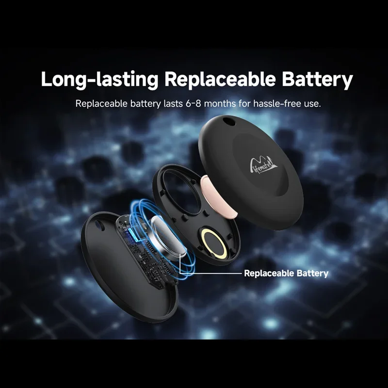 2025 GPS Intelligent Tracker Children Elderly Key Wallet Locator Easy To Lose Item Anti Loss Device For Google Find My Device