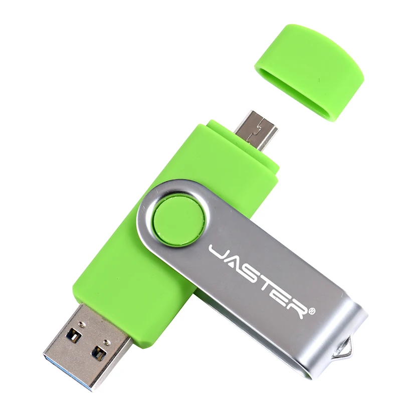 Pamięć flash USB OTG o dużej pojemności 128 GB o rzeczywistej pojemności 64 GB obrotowa pamięć kreatywny prezent biznesowy dyski USB