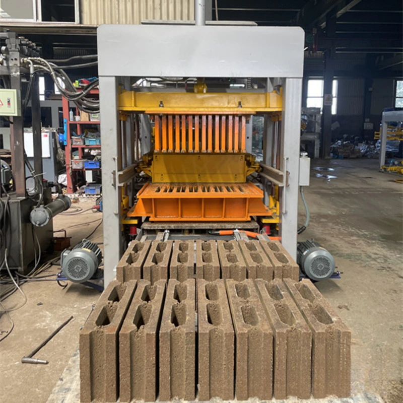 

QT4-15 Automatic Hydraulic Cement Brick Machine 400*200*200 Hollow Block Hydraulic Brick Machine, Cement Brick Machine