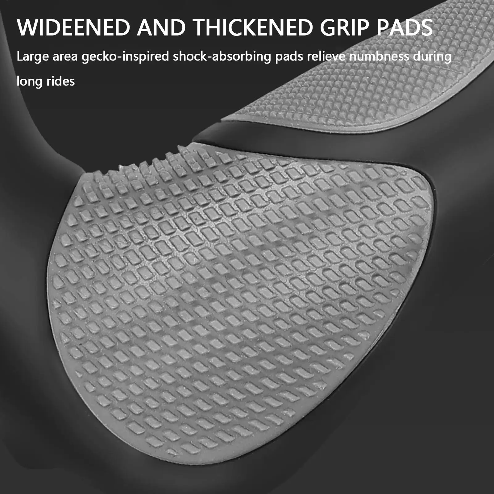 Bicycle Grips For Handlebars Rubber Non-Slip Shock Absorbing Ergonomic Folding Bike Handlebar Grips For City Road Riding
