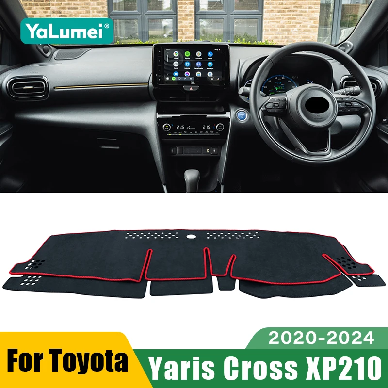 For Toyota Yaris Cross XP210 2020 2021 2022 2023 2024 Car Dashboard Sun Shade Cover Instrument Desk Non-slip Mat Accessories