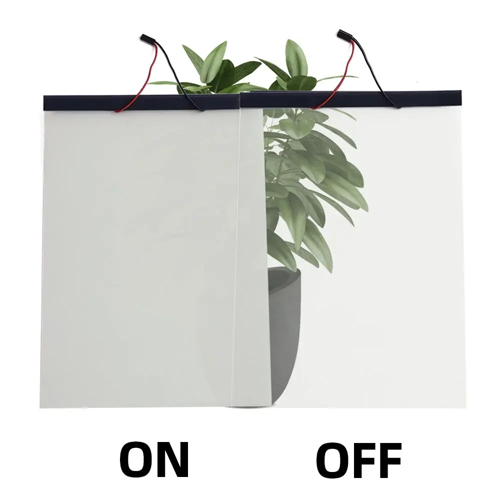 AIROW PNLC Electric Reverse PDLC Smart Film, Switchable Privacy PNLC Smart Film for Home Glass