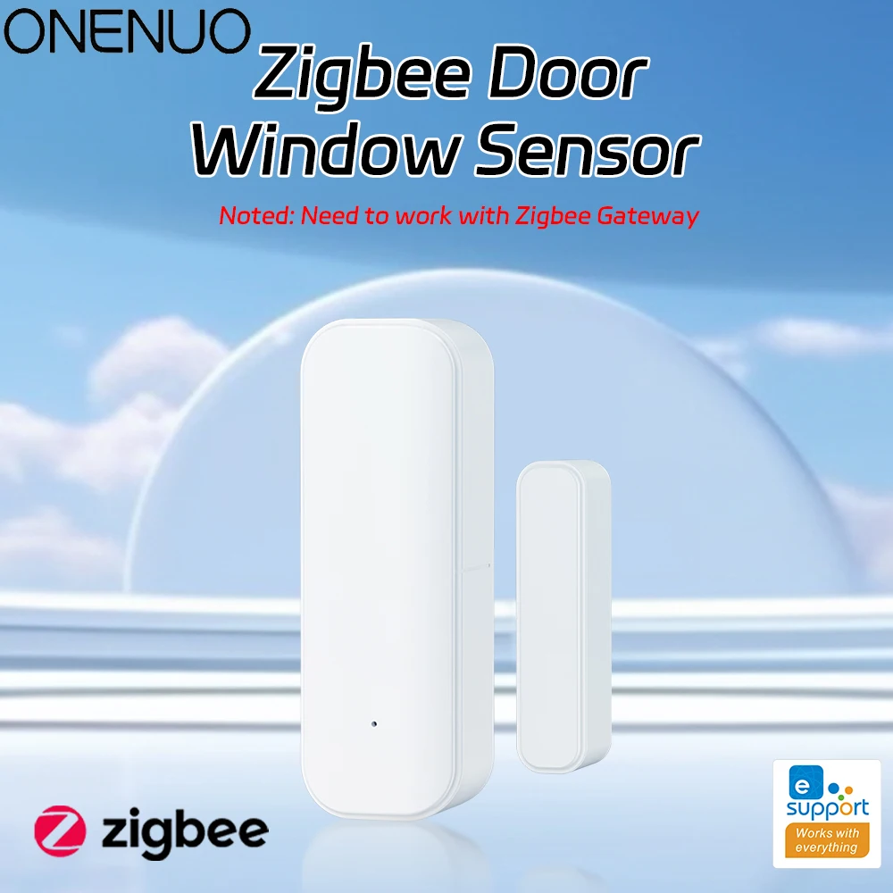 ZigBee Door Sensor Support eWeLink APP Smart Home Security Protection Door Open Closed Detector Need Gateway to Work With