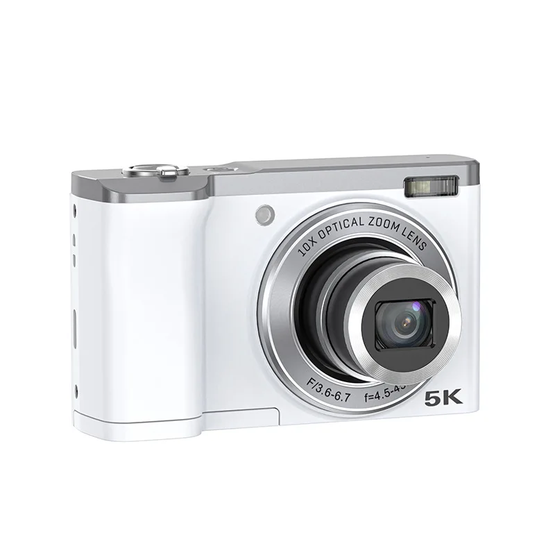 5K HD digital camera, optical zoom camera, entry-level home camera for students and students