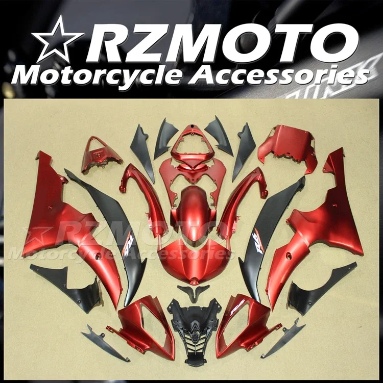 

4Gifts New ABS Motorcycle Fairings Kit Fit For YAMAHA YZF- R6 2008 - 2016 08 09 10 11 12 13 14 15 16 Bodywork Set Matte Red