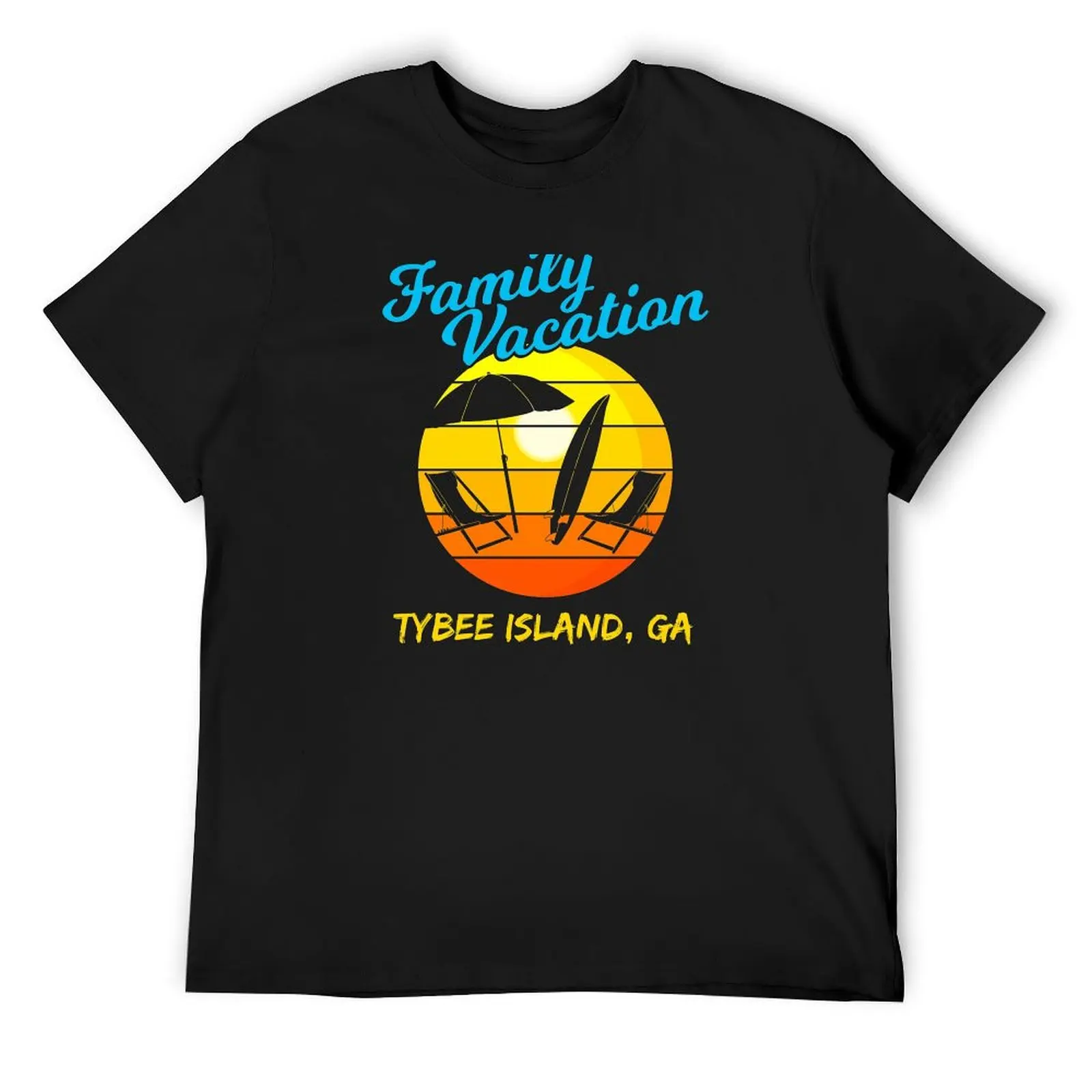 Georgia Beach Family Vacation Tybee Island graphic T-Shirt Personalized t-shirt cute tops clothes for men