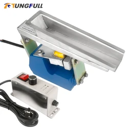 220V Small Electromagnetic Vibrating Feeder Shaking Feeding Machine GZV1 GZV2 Adjustable Speed