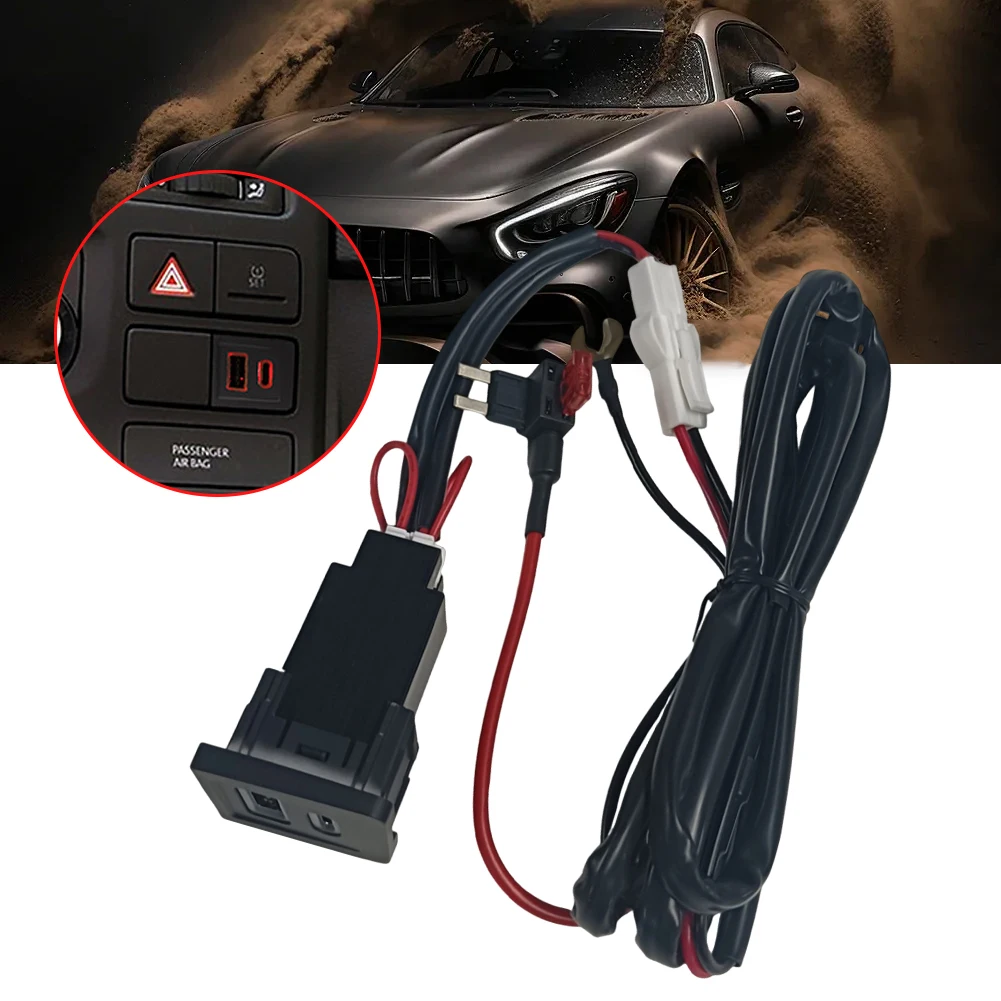 Adaptateur de téléphone automatique à charge rapide, double prise de chargeur de voiture USB PD + QC3.0, prise de chargeur rapide pour VW Multivan T5 2003 – 2015