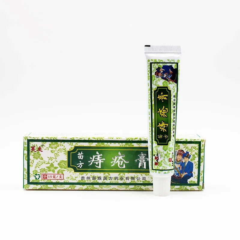 New Arrival Hemorrhoids Ointment Herbal Materials Suppository Powerful Hemorrhoids Cream External Hemorrhoids Anal Fissure