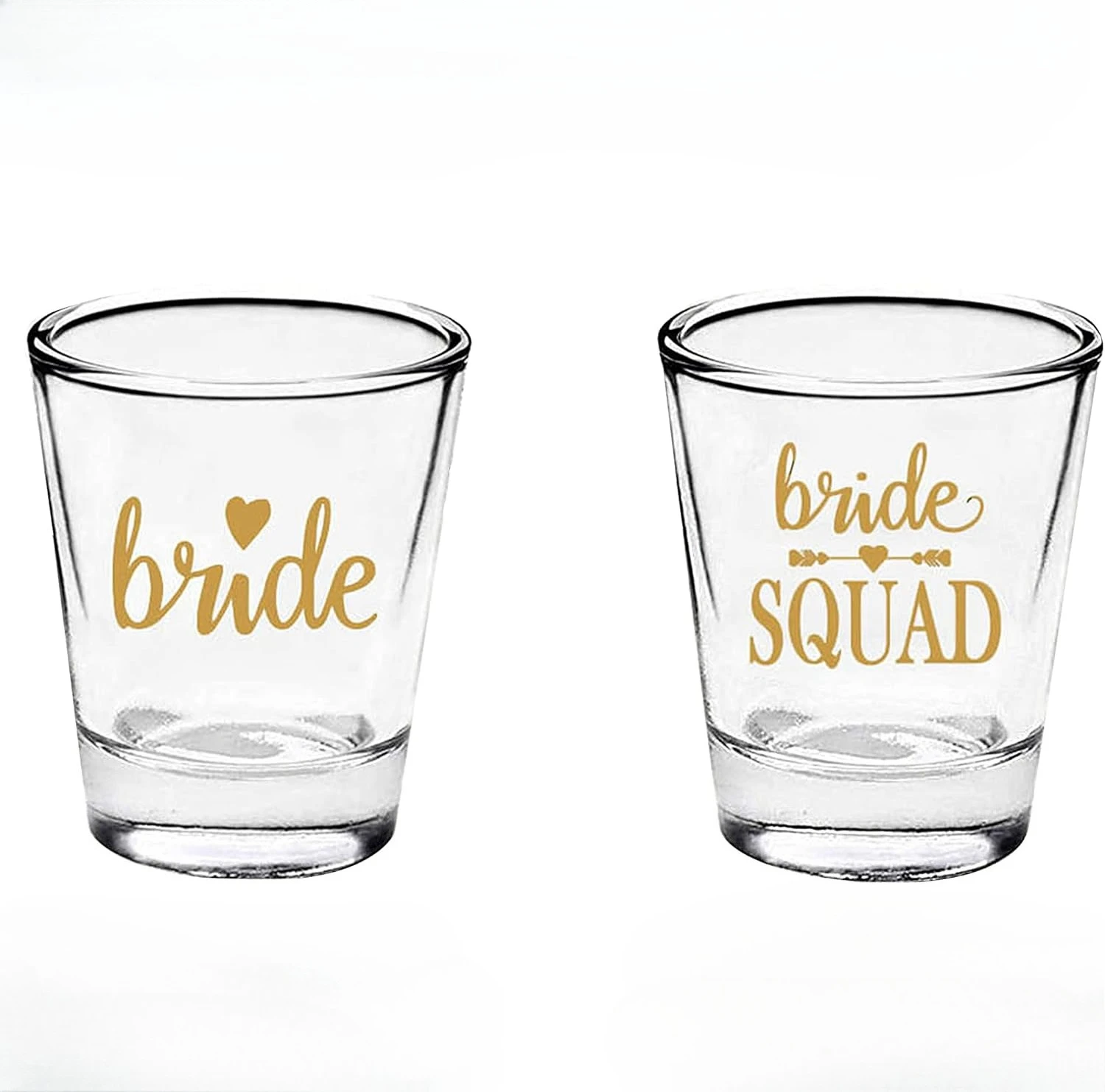 Brautjungfern-Geschenke, Schnapsgläser, Team-Braut-Schnapsgläser, Brautparty-Weingläser, Junggesellinnenabschied-Geschenk, Deko, Brautgläser, Team – Detail 1