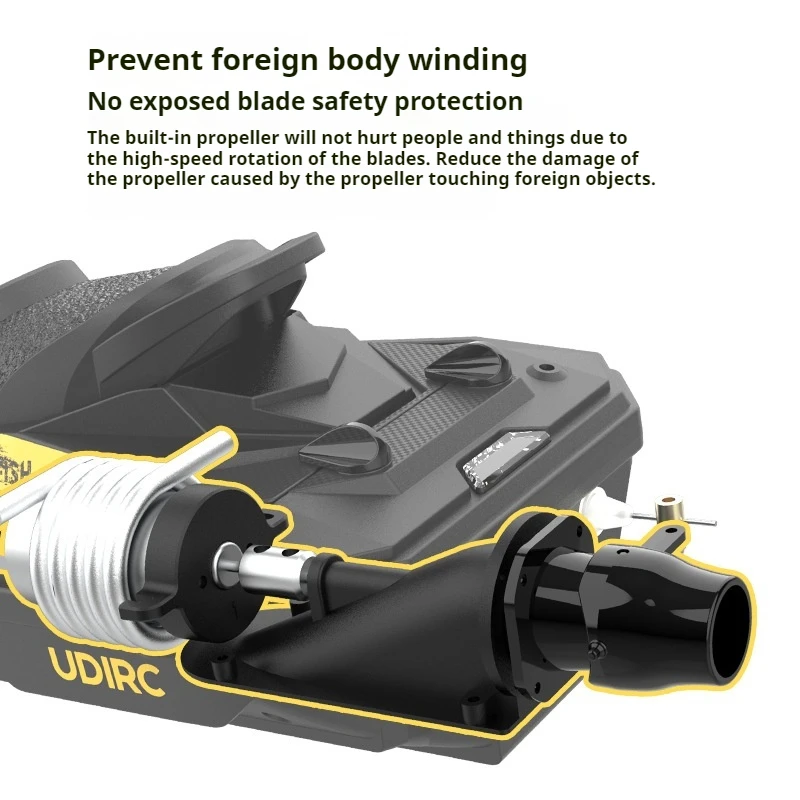 UDI923 modello di barca RC versione spazzolata o senza spazzole Full Scale ad alta velocità Jet telecomando moto barca giocattolo adulto ragazzo
