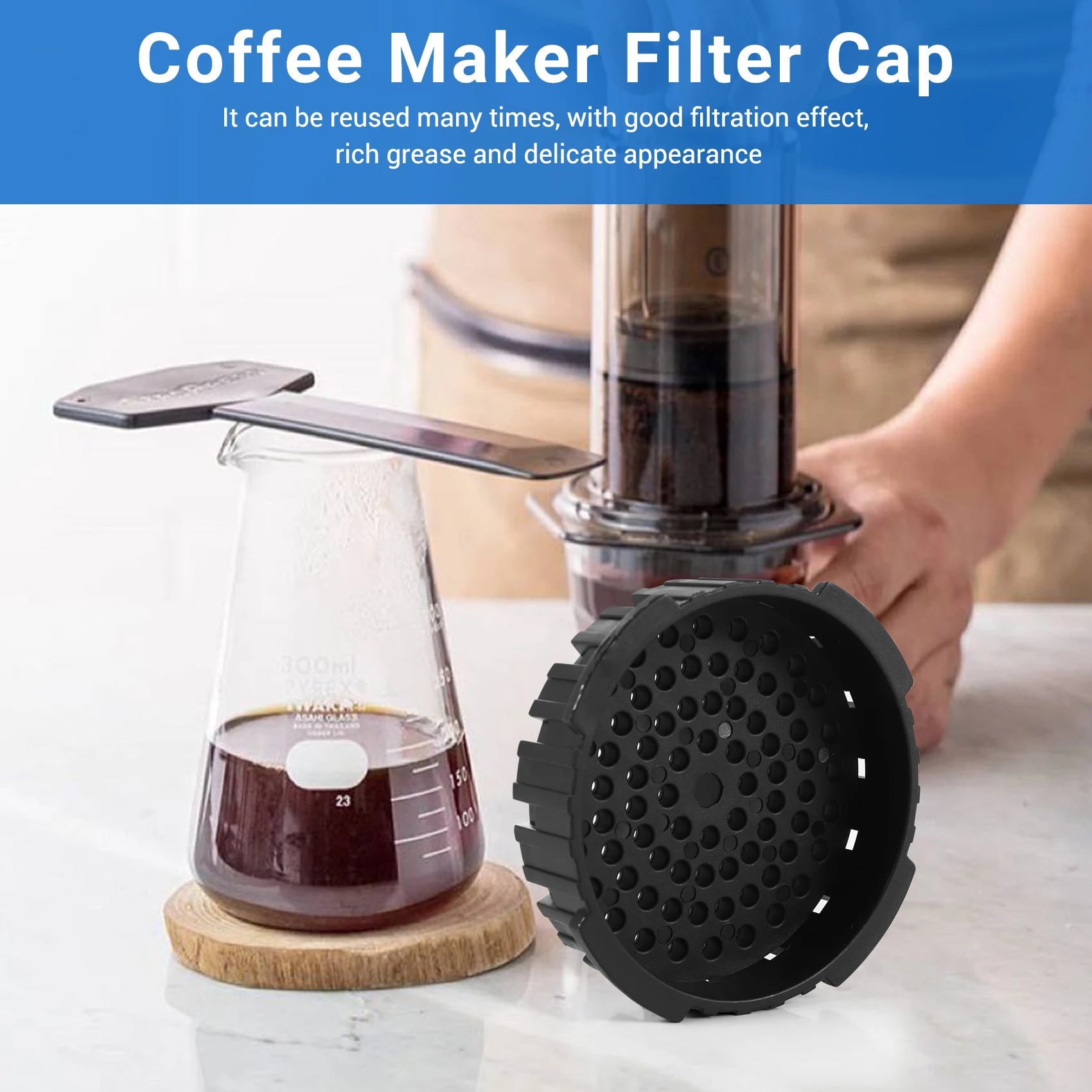 สินค้าใหม่มาแรงในสต็อก-ฝาครอบต - Aeropress Coffee Maker บทวิจารณ์และราคา