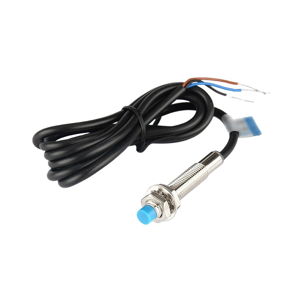 5pcs M8 Inductive For Proximity Sensor LJ8A3-2-Z/BX for Automated Systems 2mm Detection Range 1.2m Cable Length