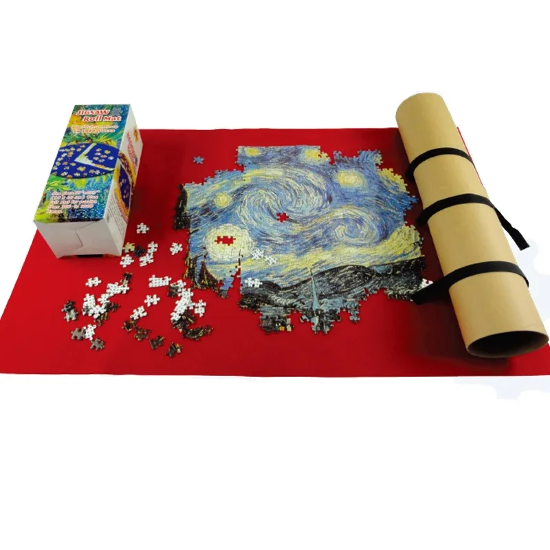 105x75cm 2000 Piece Portable Puzzles Mat Jigsaw Roll Large Accessories Storage Travel Games Waterproof Pad