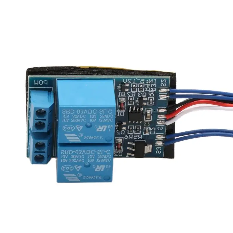 1PCS Brushed Motor Forward Reverse Rotation Controller Relay Module Dual-way Stopper Limit Switch for RC Aircraft 5-12V Receiver