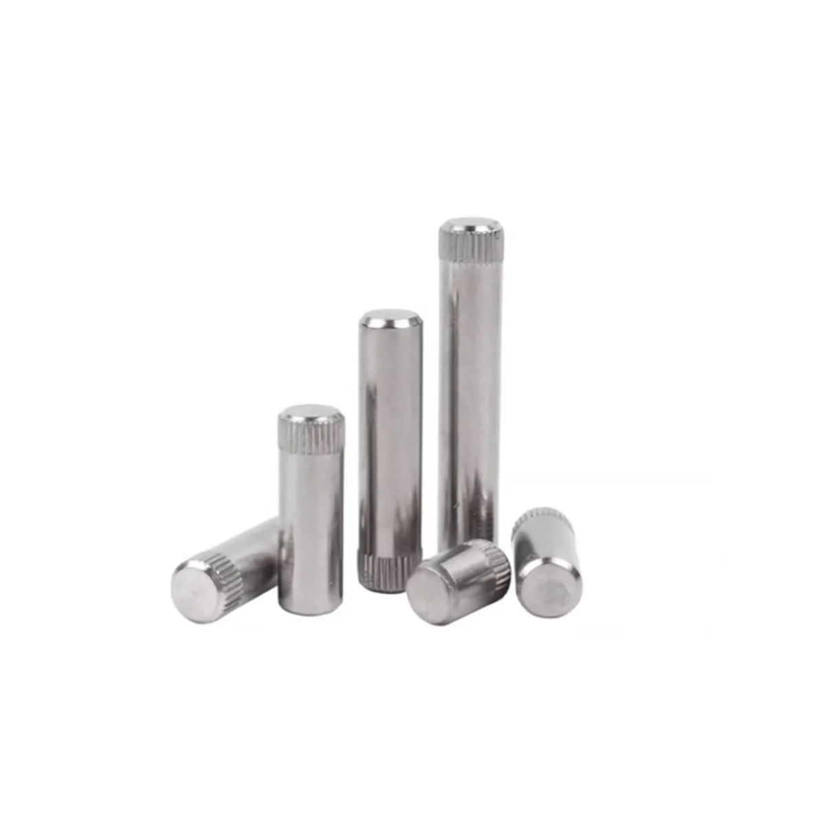 304 Stainless Steel Knurled Pin Connection Shaft Pin/Connecting Rod Positioning Pin M2-M8
