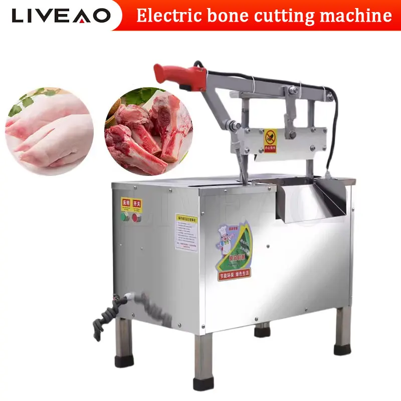 

Electric Meat Bone Saw Machine Cutting Maker Kitchen Chopper Food-Grade Stainless Steel Widely Used Supermarket Commercial