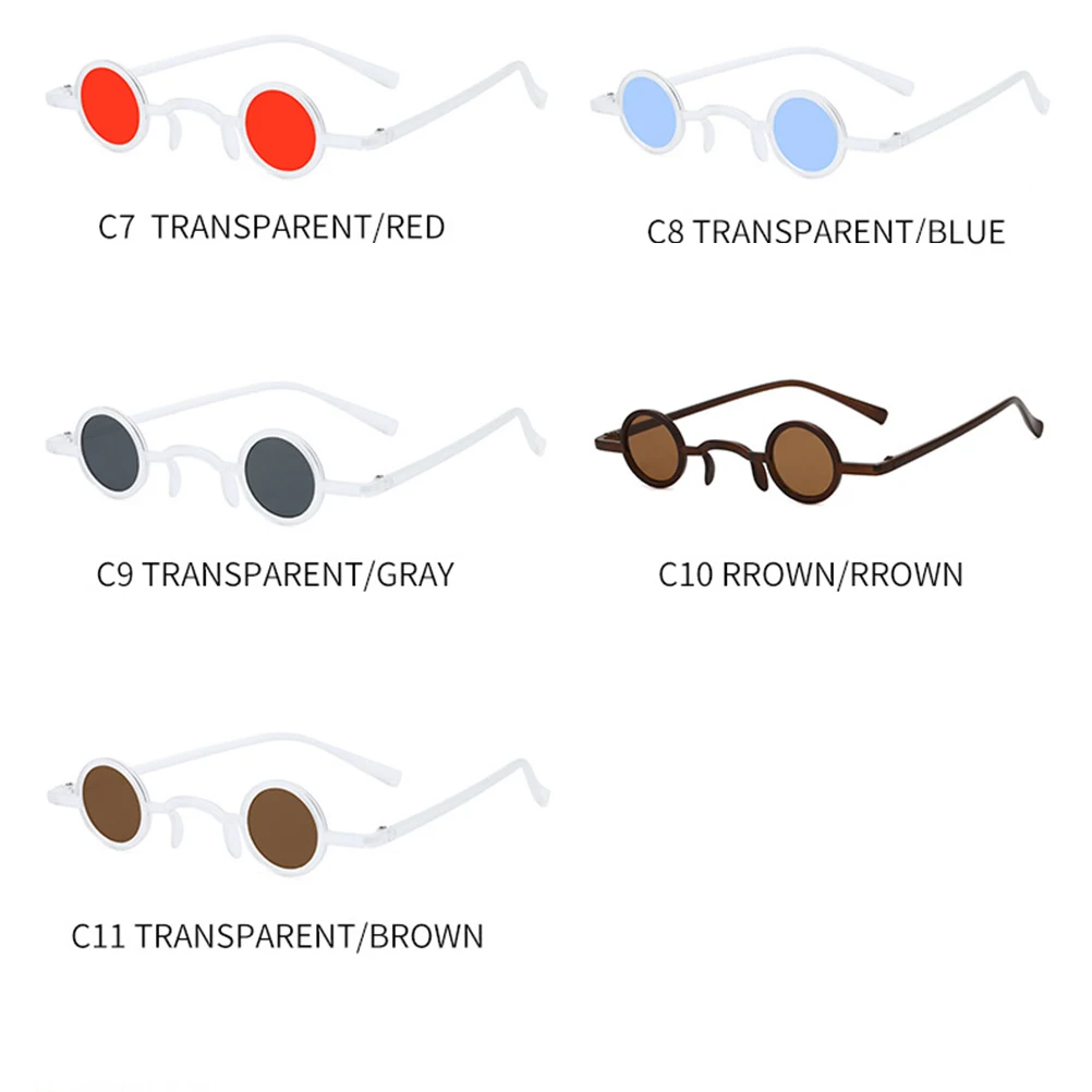 

2 Pairs Sunglasses Lightweight PC Glasses AC Material Funny Blue Glasses Party Festival Props Decor