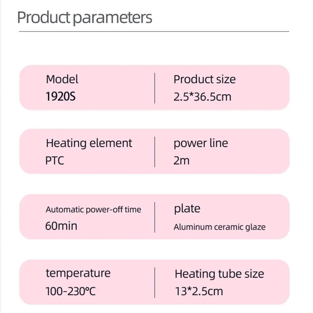 Gradient Electric Hair Curler Inward Curling 360° Automatic Rotation Electric Curling Stick Quickly Heating Large Wavy