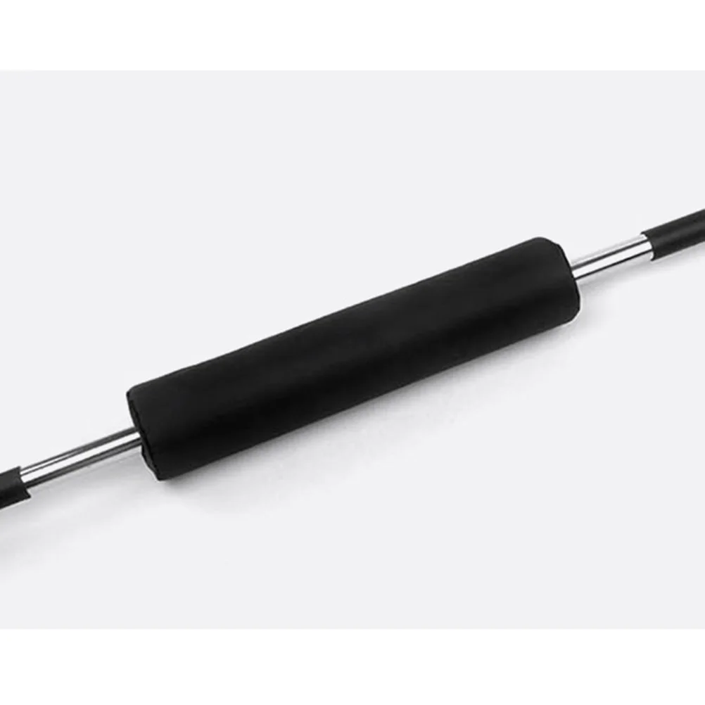 

1Pcs Barbell Squat Pad Black Neck Shoulder Impact Absorbing Cushion Protective Sleeve Easy Attach Remove for Gym Workout