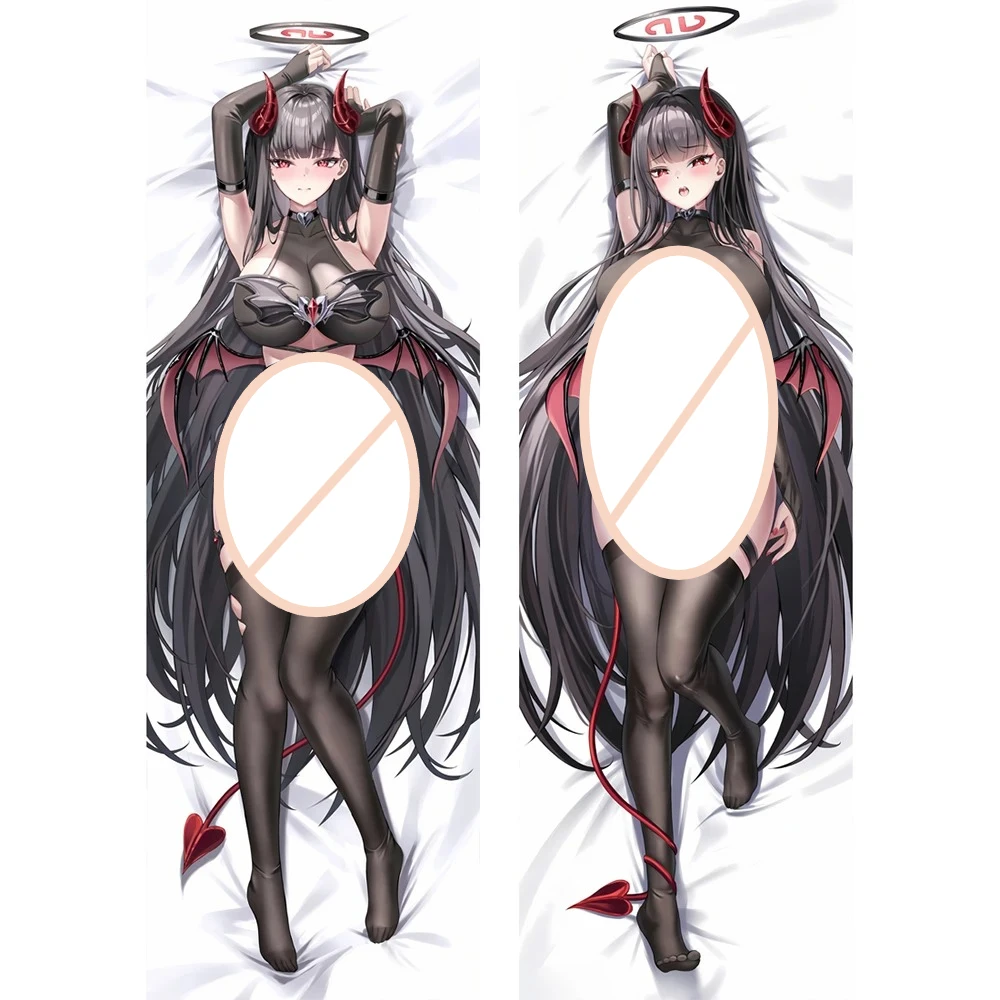 

Dakimakura Blue Archive Tsukatsuki Rio Sexy Fullbody Pillowcase Anime 2Sided Printed Otaku Pillow Cover