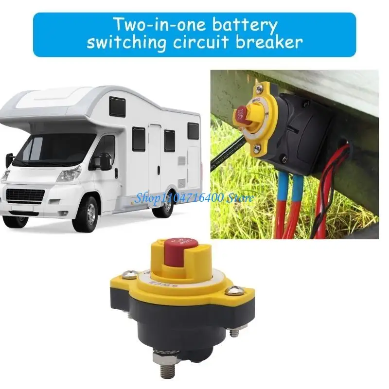

y1gd Auto Battery Disconnect Switch Cut Isolator Switch 48V 10A-60A Cut Switc for Marine Boat