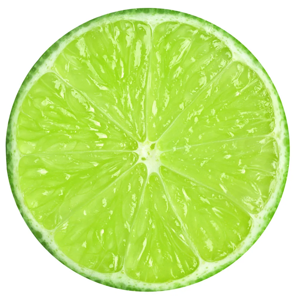 

3 D Sticker Simulated Fruit Wall Stickers Waterproof Bathroom Non-slip Tile Round
